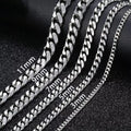 Stainless Steel Cuban Link Chains