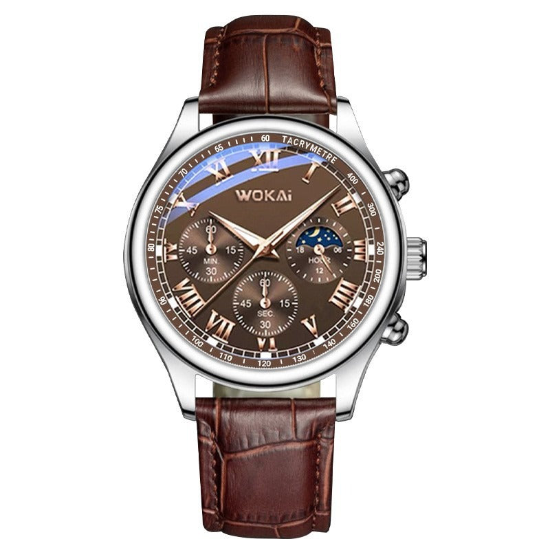 Men's Quartz Sports Casual Watches and Belts
